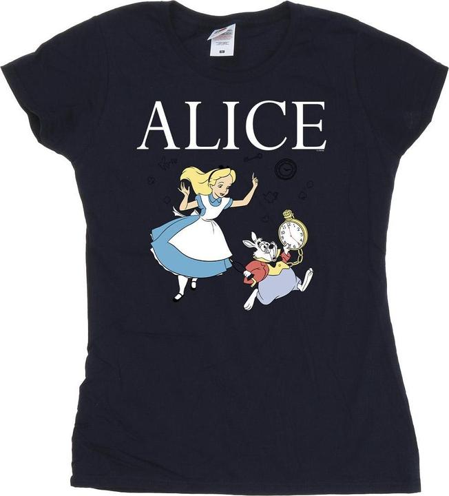 Produktbild Disney Alice In Wonderland Follow The Rabbit TShirt (XXL)