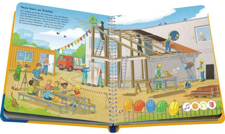 Image du produit tiptoi Mein Wörter-Bilderbuch - Baustelle (Allemand, Stefan Richter, Sandra Grimm, 2023)