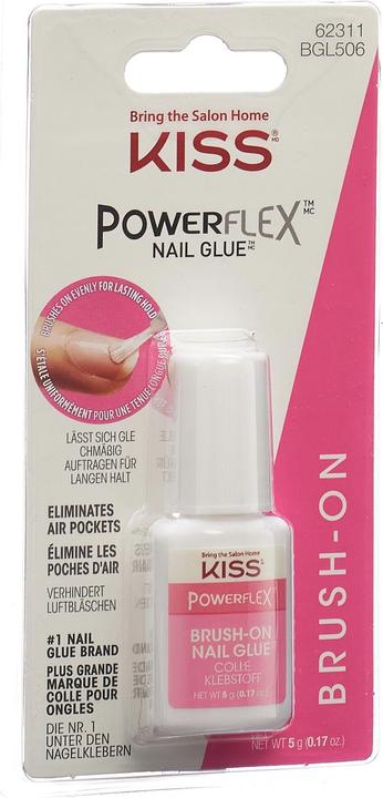 Image du produit KISS PowerFlex Brush-On (Ongles artificiels, Clear)