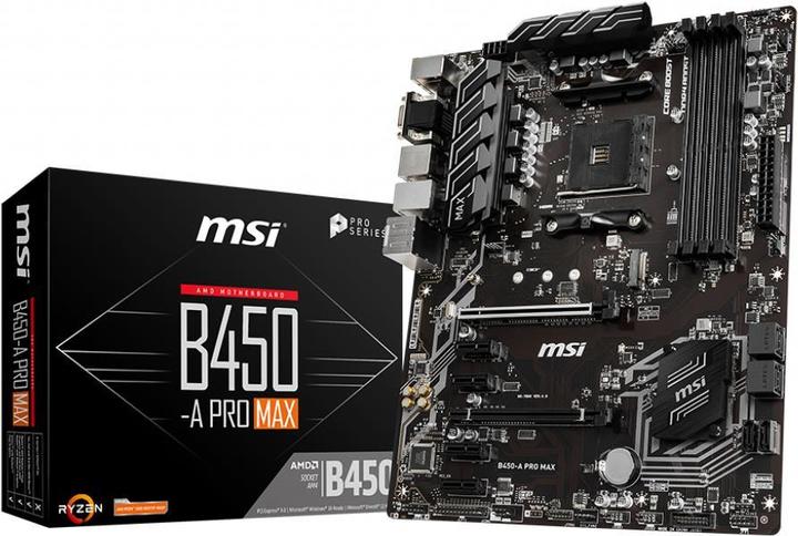 Produktbild MSI B450-A PRO MAX (AM4, AMD B450, ATX)