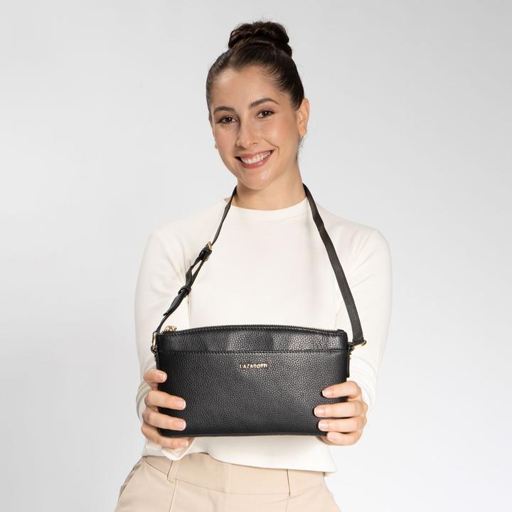 Produktbild Lazarotti Bologna Leather Umhängetasche Leder 24 cm