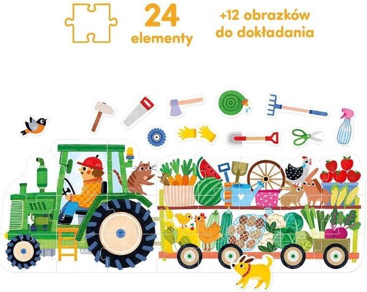 Produktbild Czuczu Moto-Puzzle - Traktor (24 Teile)