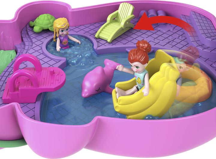 Produktbild Polly Pocket Spielset Affenmama und Baby