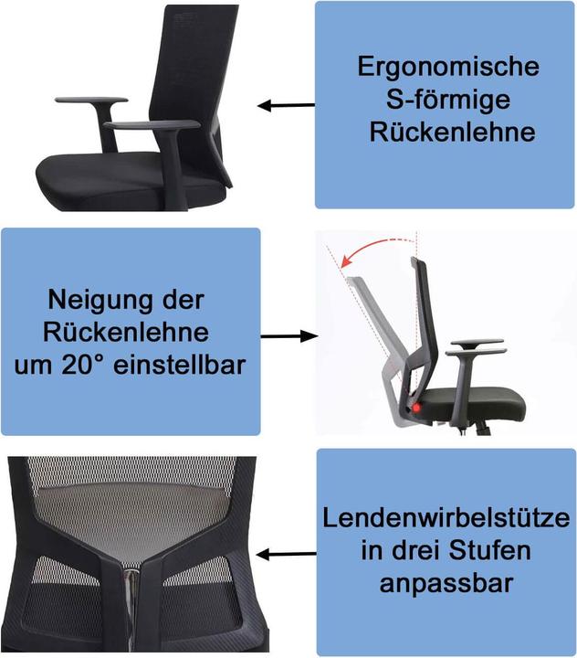 Actual product image Sihoo Office chair with lumbar support