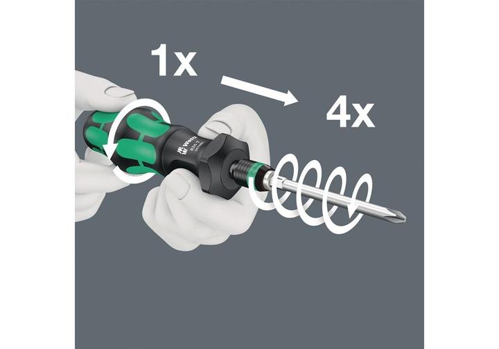Produktbild Wera Kraftform Kompakt Turbo Imperial 1 (6.3 mm)