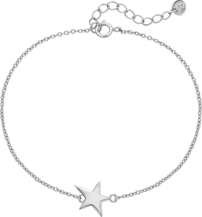 Immagine prodotto Glanzstücke München Bracciale da donna con stella in argento - 34524 (17 cm, Argento)