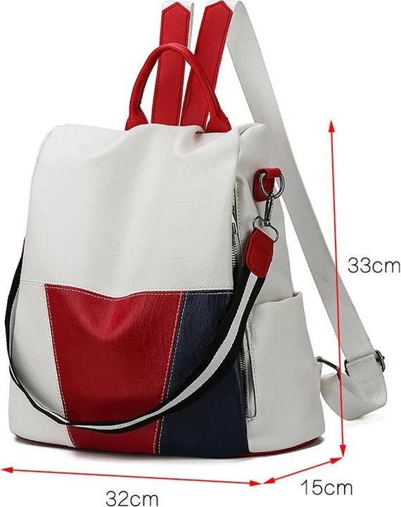 Image du produit Only-Bags.Store Sac à dos en cuir de haute qualité, sac à dos de voyage antivol, sacoche de grande capacité pour