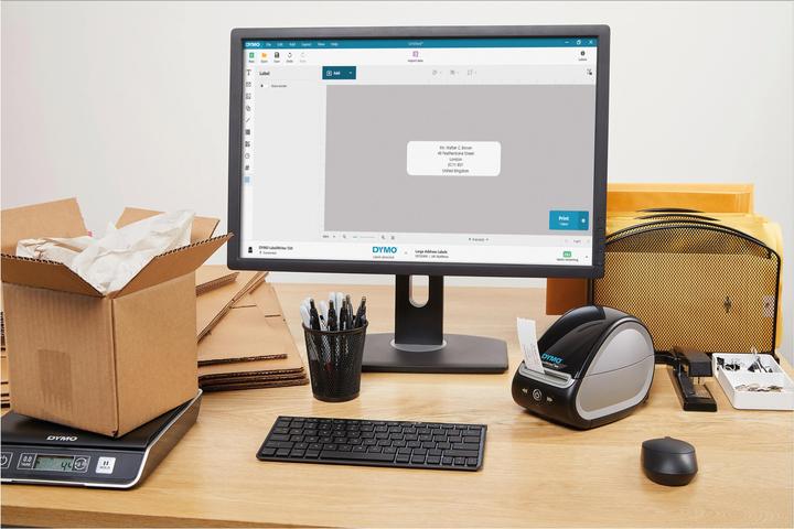 Productafbeelding Dymo LabelWriter 550 Value met 4 LW rollen (90000 dpi)