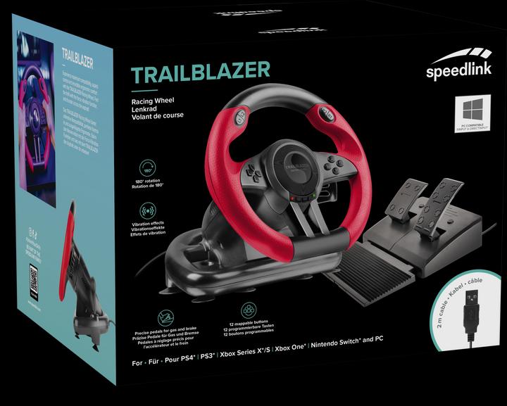 Actual product image Speedlink Trailblazer Racing Wheel (PC, PS3, PS4, Xbox One X, Xbox Series X, Xbox One S, Xbox Series S)