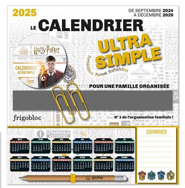 Produktbild Le calendrier ultra simple pour une famille organisée 2025 (Harter Einband, Französisch)