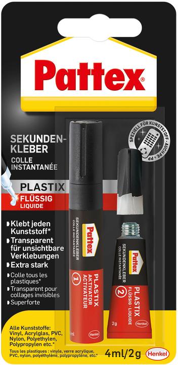 Produktbild Pattex Plastix (2 g, 4 ml)