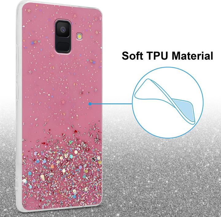 Immagine prodotto Cadorabo Copertura in TPU scintillante (Samsung Galaxy J6 (2018))