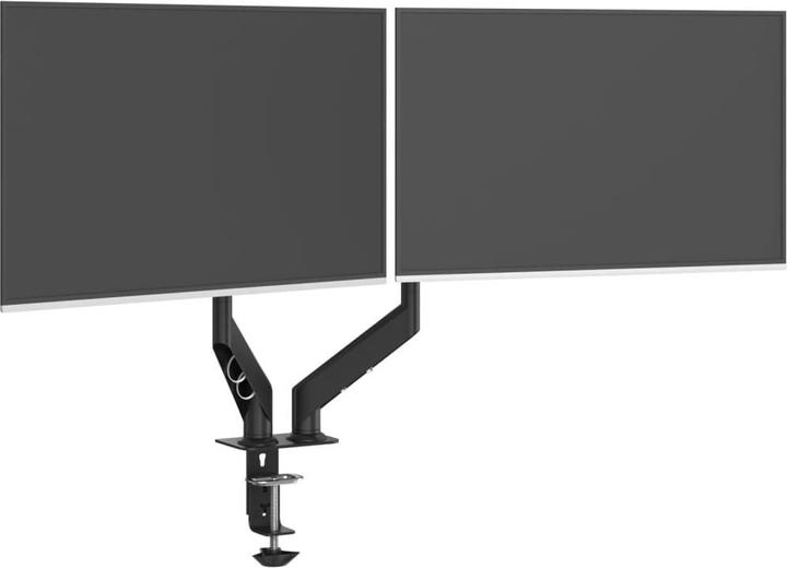 Immagine prodotto VidaXL Braccio per monitor doppio per max 27 pollici VESA 75/100 mm 20 kg (27")