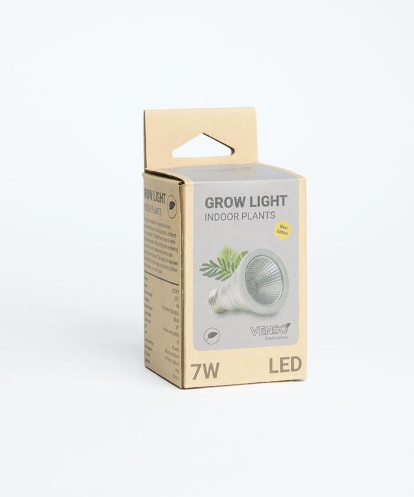 Actual product image Venso EcoSolutions E27 plant lamp "Indoor plants" 7W 60 °, improved photosynthesis and higher chloro (LED, 240 V)