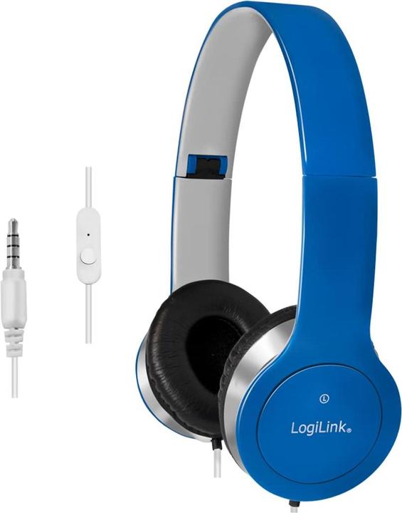 Produktbild LogiLink Smile Stereo Headset (Kabelgebunden)