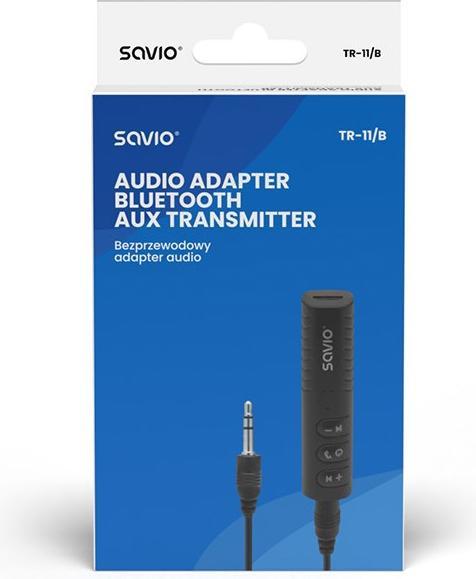 Actual product image Savio BT 3,5mm bluetooth adapteris (Channels)