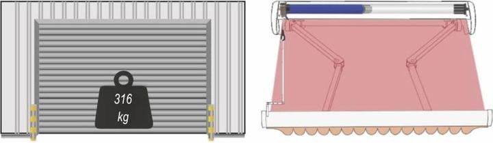 Actual product image Heicko Rohrmotor140NM, 70er Welle,m. Notbetrieb