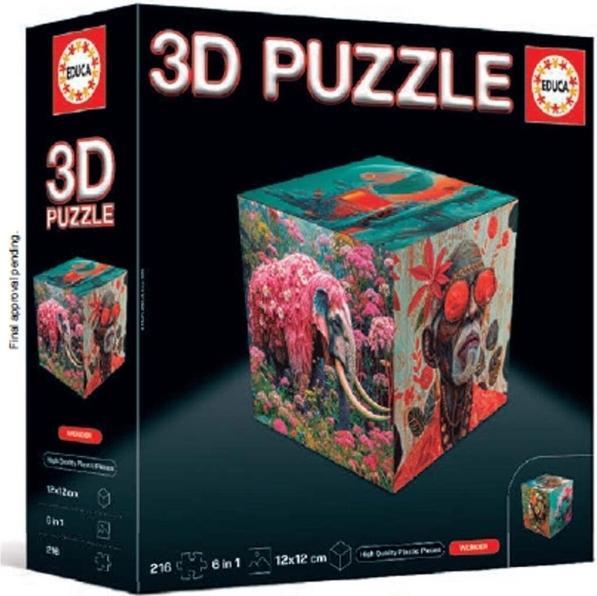 Immagine prodotto Educa Puzzle 3D Cubo Meraviglia