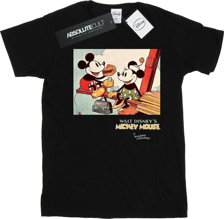 Immagine prodotto Disney Mickey Mouse Building A Building Maglietta Uomo (XL)