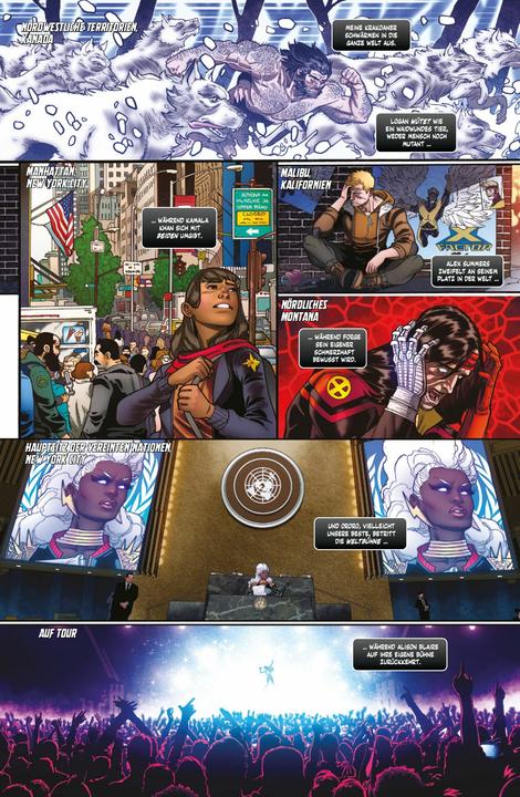 Actual product image Panini Uncanny X-Men - Neustart (2. Serie) (German, Jed MacKay, Alexander Rösch, Javier Garron, David Marquez, Gail Simone, 2025)