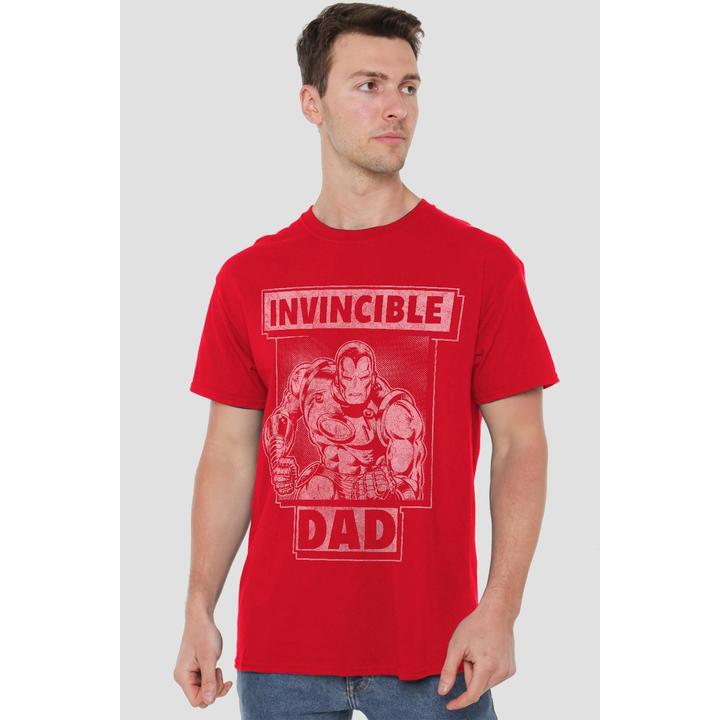 Immagine prodotto Iron Man Invincible Dad Maglietta Festa del Papà Uomo (3XL)