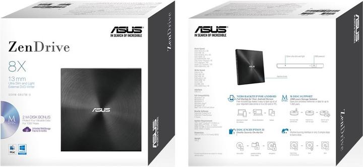 Produktbild ASUS ZenDrive U7M (DVD Laufwerk)