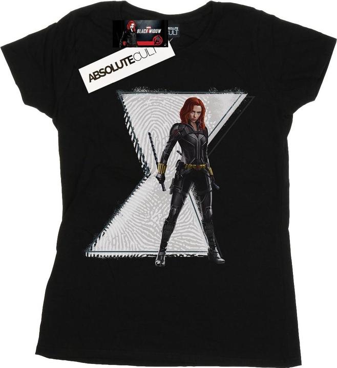 Produktbild Black Widow Film Natasha Logo Baumwolle TShirt (M)
