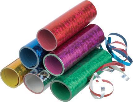 Actual product image Riethmüller Paper streamers holography