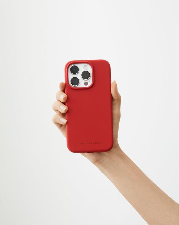 Produktbild iDeal Of Sweden Designer Magsafe Silicone Cover Red (Apple iPhone 14 Pro)