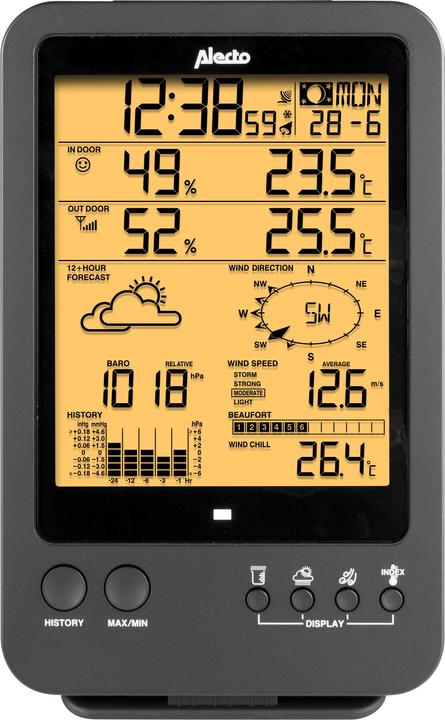 Actual product image Alecto Weather station