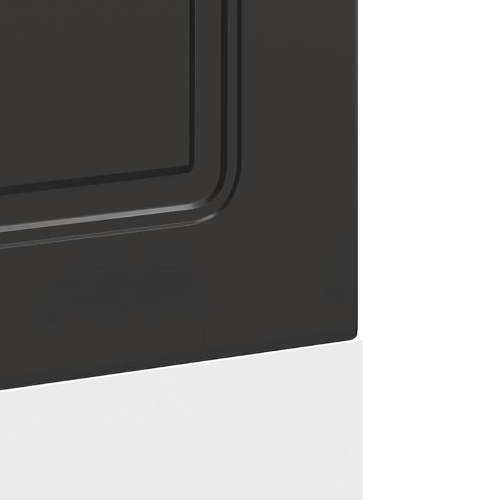 Immagine prodotto VidaXL Pannello lavastoviglie Kalmar Black 60x1,5x67 cm Materiale a base di legno