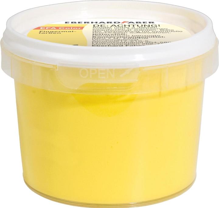 EberhardFaber Fingerfarbe 100 ml, Gelb (Gelb, 100 ml)