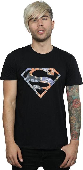 Image du produit - T-shirt SUPERMAN FLORAL LOGO - Homme (3XL)