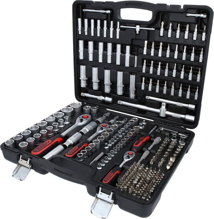 KS Tools Socket spanner set (3/8", 1/4", 1/2")