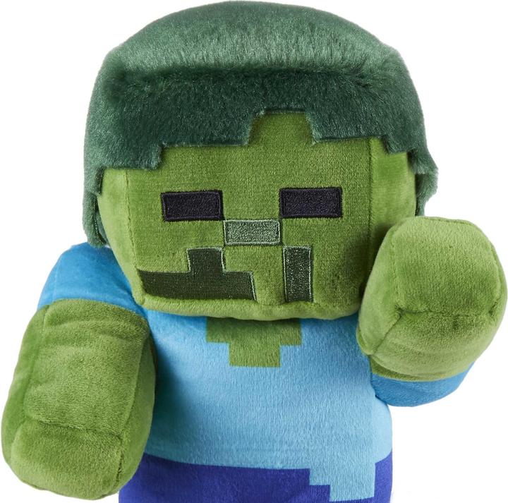 Actual product image Minecraft 8" Basic Plush - Zombie (15.20 cm)