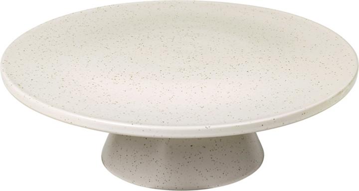 Broste Copenhagen Nordic Cake Plate, Stoneware - Vanilla