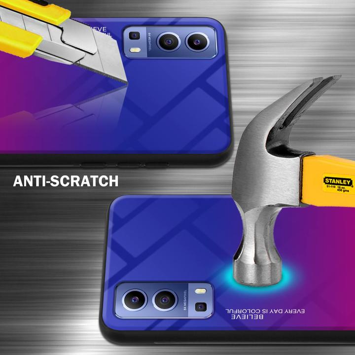 Immagine prodotto Cadorabo Manicotto per vetro in TPU a 2 colori (Vivo Y72 5G, Vivo Y52s 5G)