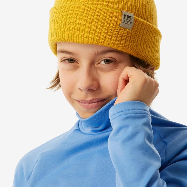 Immagine prodotto Wedze Maglia funzionale da sci per bambini a collo alto - BL 500 blu (116)