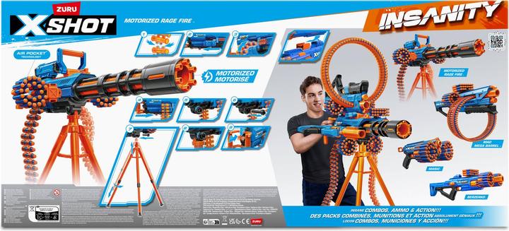 Produktbild Xshot - Insanity Blaster Rage Fire motorisiert