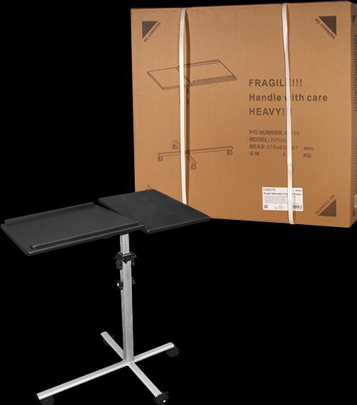 Image du produit LogiLink Chariot pour projecteur réglable en hauteur sur 2 niveaux (Sol)