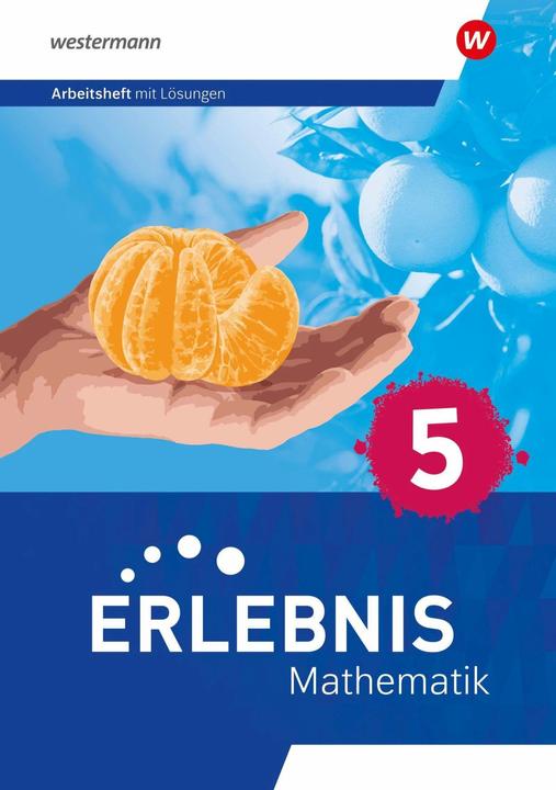 Produktbild Erlebnis Mathematik 5. Arbeitsheft mit Lösungen. Für Berlin, Brandenburg, Hessen (Deutsch, 2023)