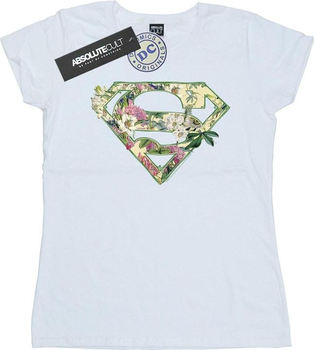 Produktbild Supergirl Floral Shield TShirt (L)