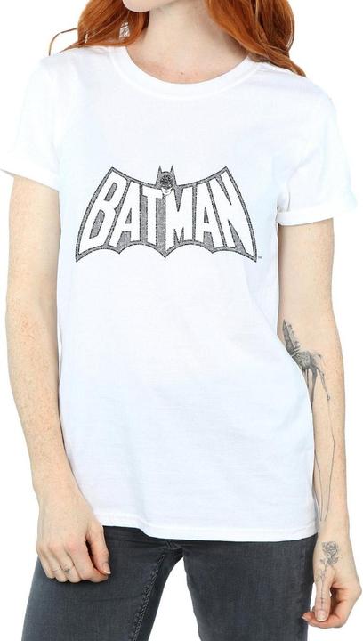 Immagine prodotto Batman Retro Crackle Logo Maglietta Ampia Donna (3XL)