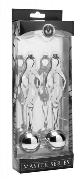 Image du produit Master Series Pinces à seins Deviant Monarch Weighted