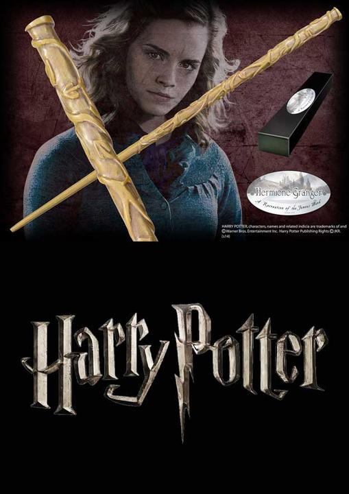 Image du produit Noble Collection Harry Potter Baguette magique Hermione Granger (édition personnage)