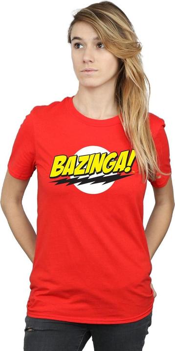 Immagine prodotto Dam Maglietta Bazinga Boyfriend Donna/Ladies (XXL)