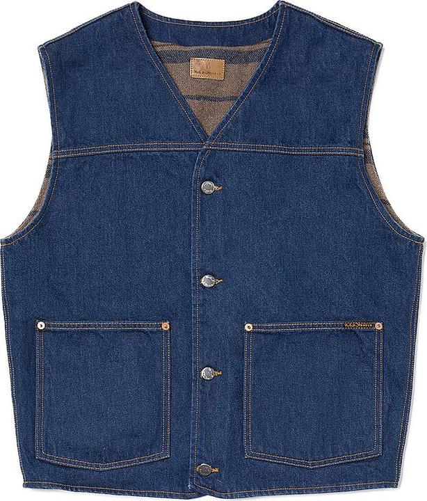 Nudie Jeans Jeans gilet HARRY RINSE (L)