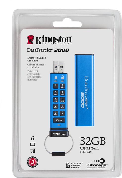 Produktbild Kingston DataTraveler 2000 (32 GB)