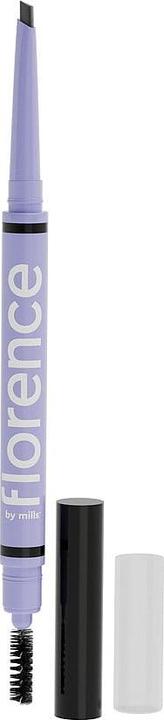 Florence by Mills Tint N Tame Eyebrow Pencil With Spoolie Black brown (Black Brown)