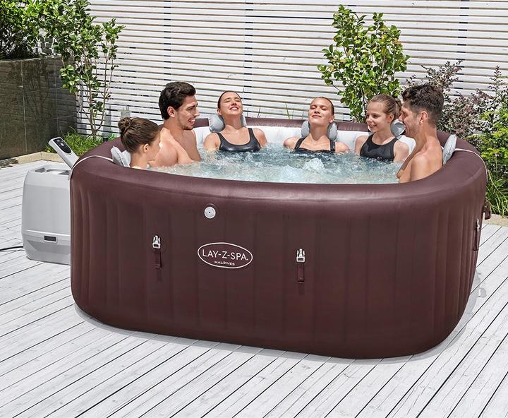 Image du produit Bestway Lay-Z-Spa Maldives Hydrojet Pro 201x201x80cm (7 pers.)